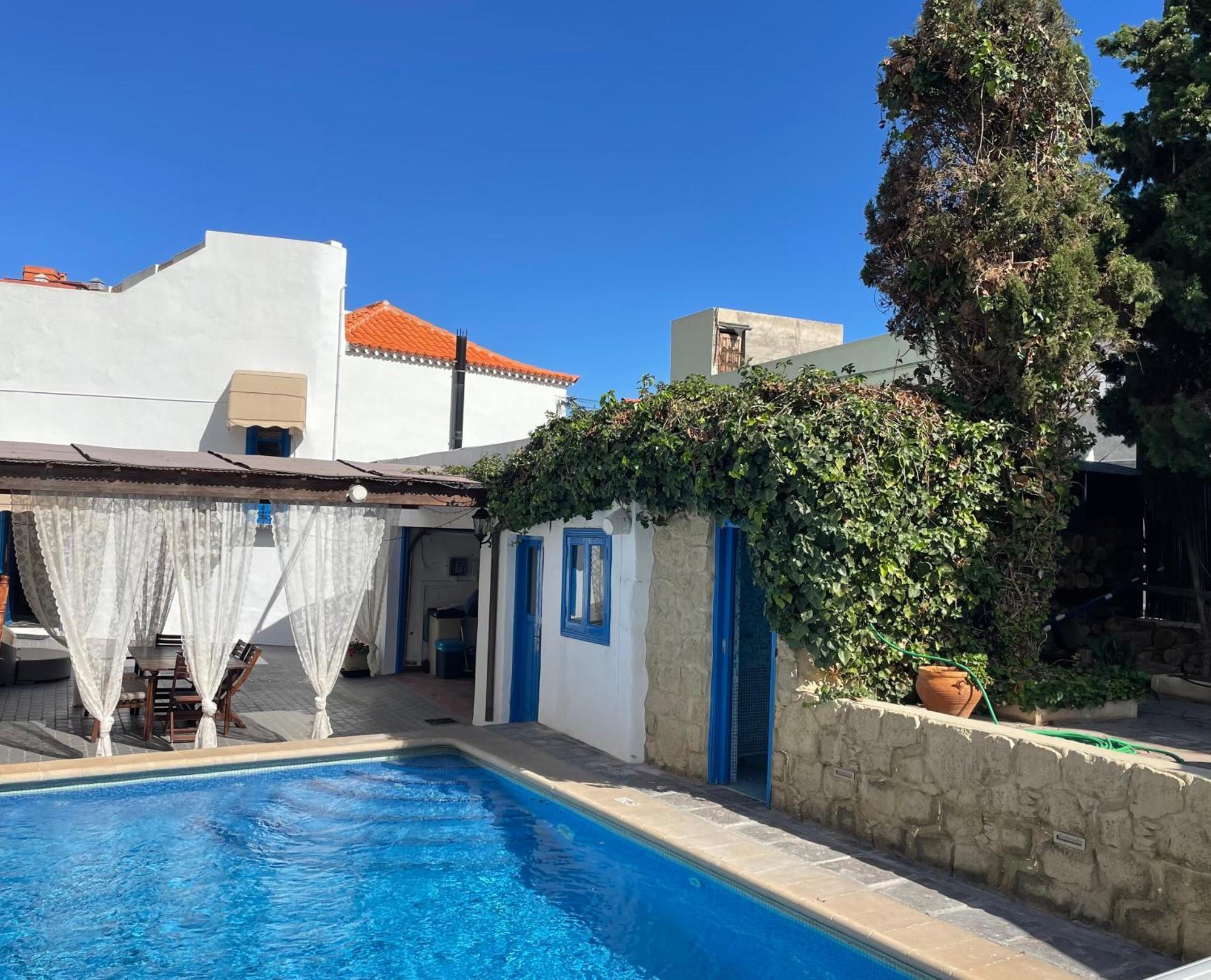 Authentic Canary Style Villa With Private Pool And Garden- Casa Juan Vera Granadilla De Abona Exterior photo